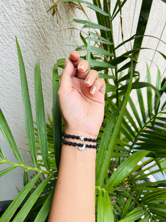 Star - moon unisex combo bracelet