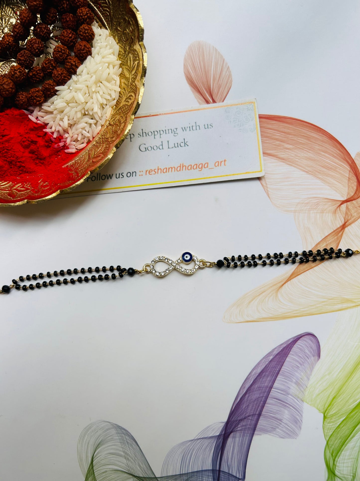 Infinity Evil-eye Bhabhi Rakhi