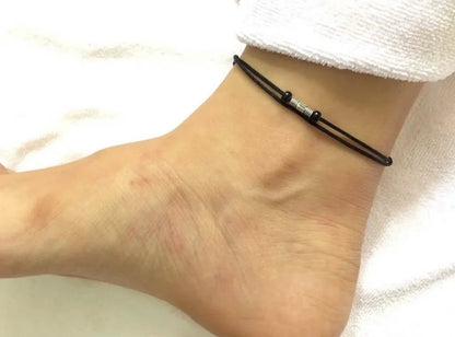 Pipe with beads anklet