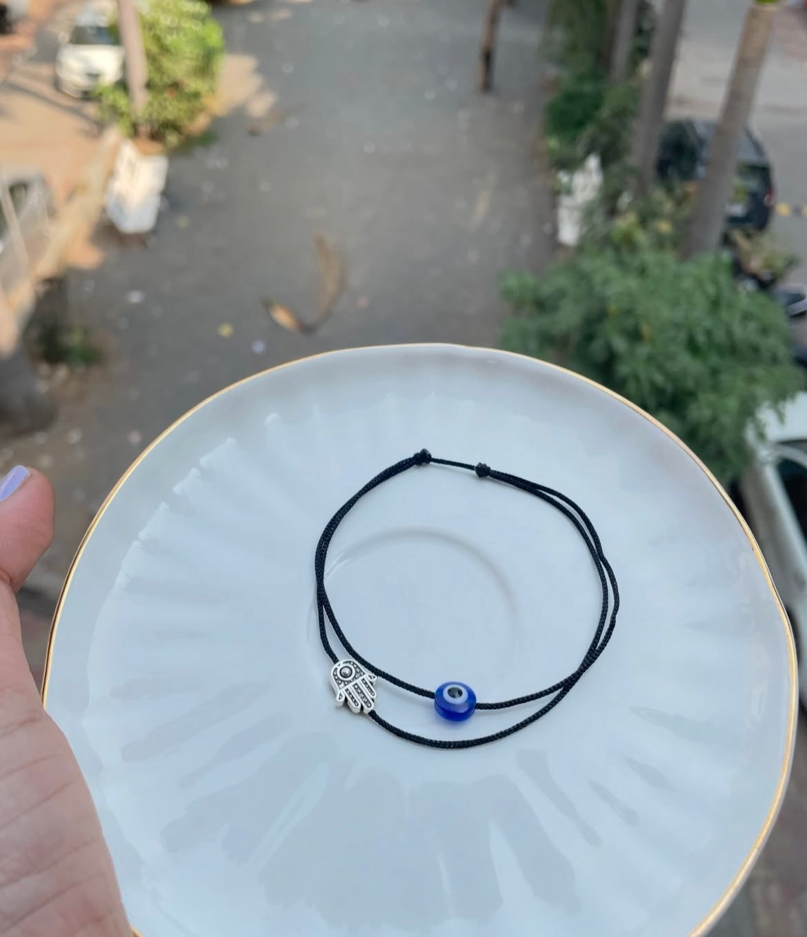 Evileye - Hamsa Anklet