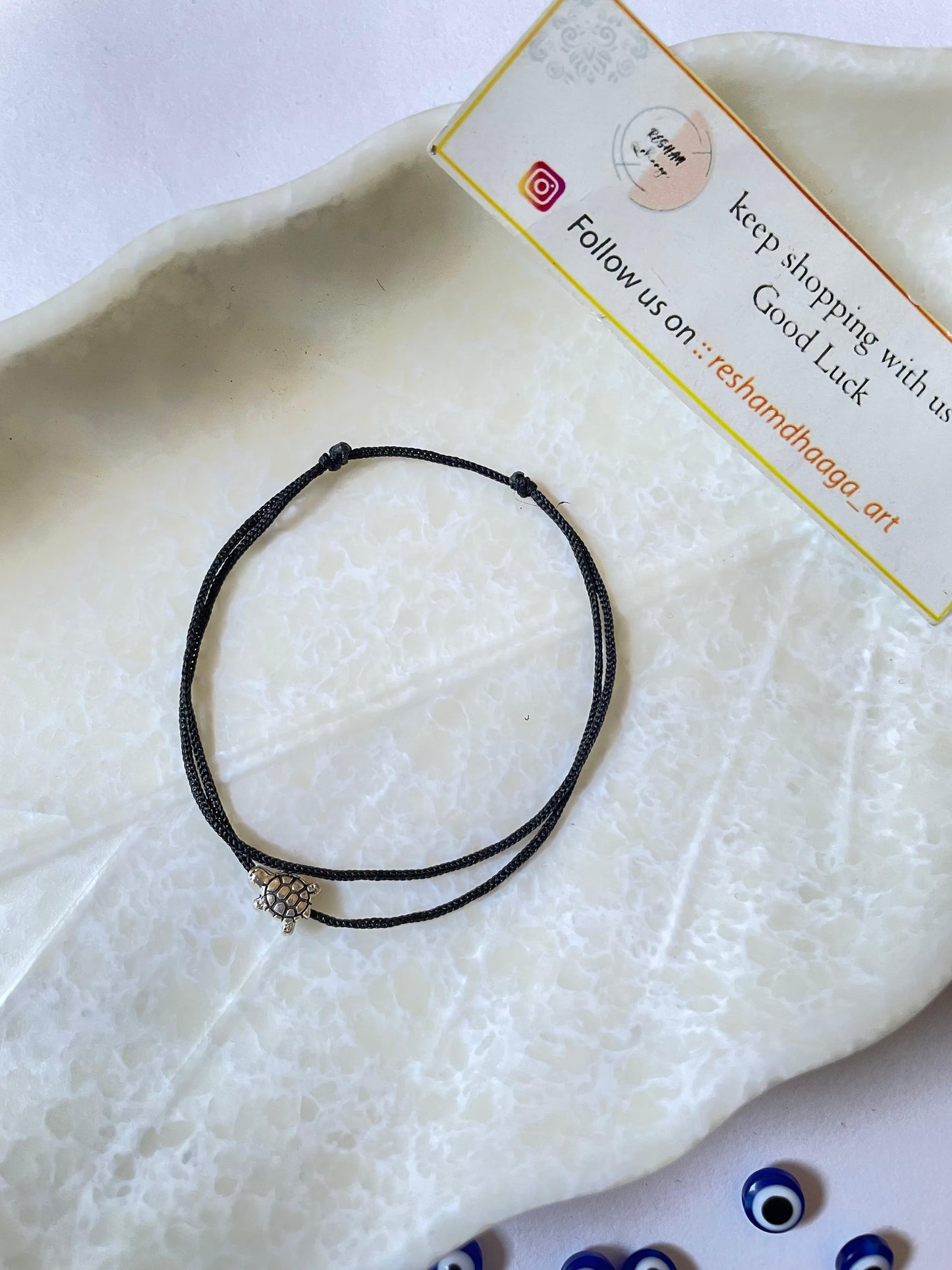 Tortoise Adjustable Anklet