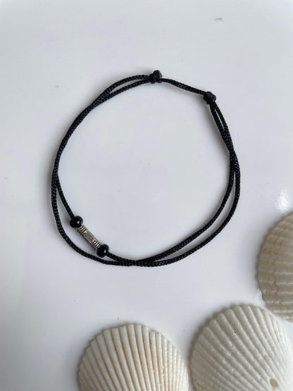 Pipe with beads anklet