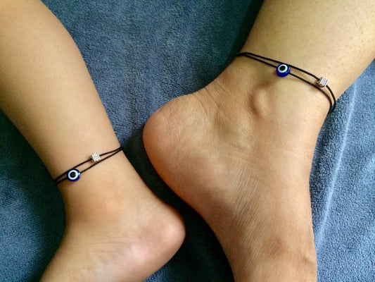 Evileye with square element (Mother - daughter combo)