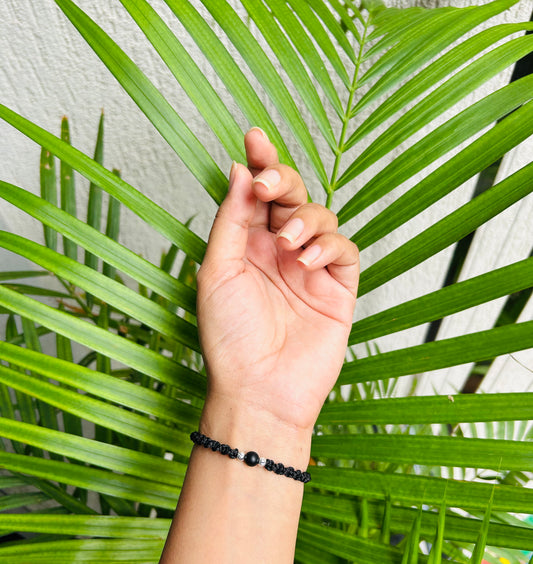 Black Adjustable bracelet