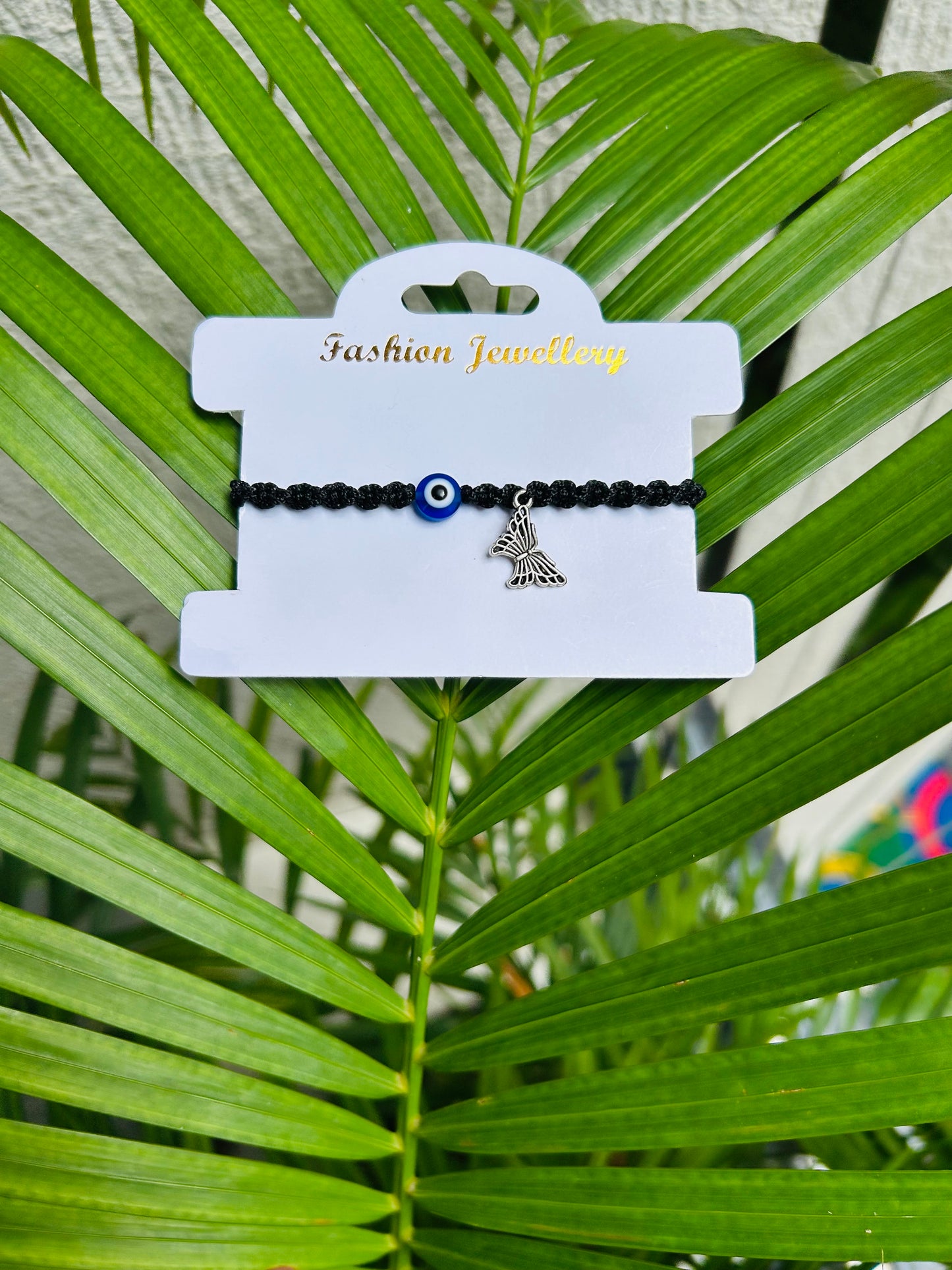 Evileye with butterfly bracelet