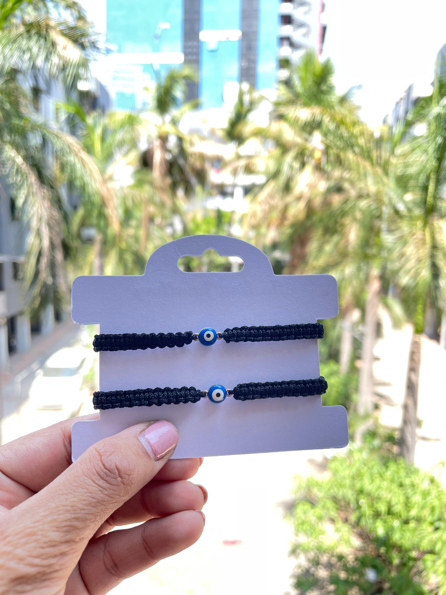 Evil eye Couple Bracelet Combo