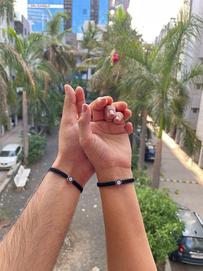 Evil eye Couple Bracelet Combo