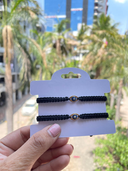 Evil eye Couple Bracelet Combo