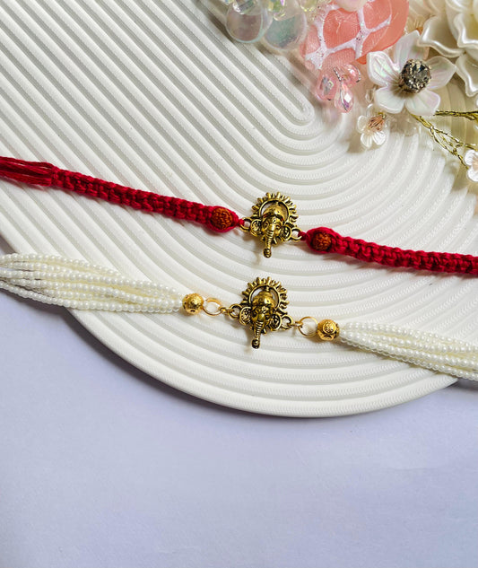 Ganesha Couple Rakhi