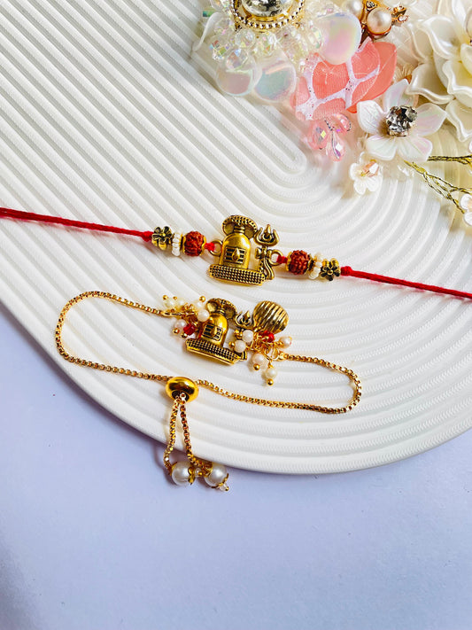 Shiva Couple Rakhi
