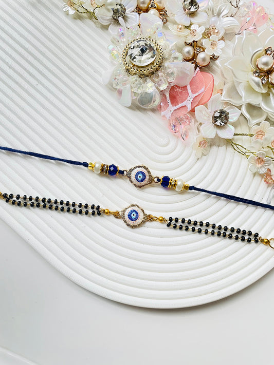 Evil eye Couple Rakhi