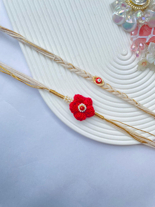 Evileye - Crochet Couple Rakhi