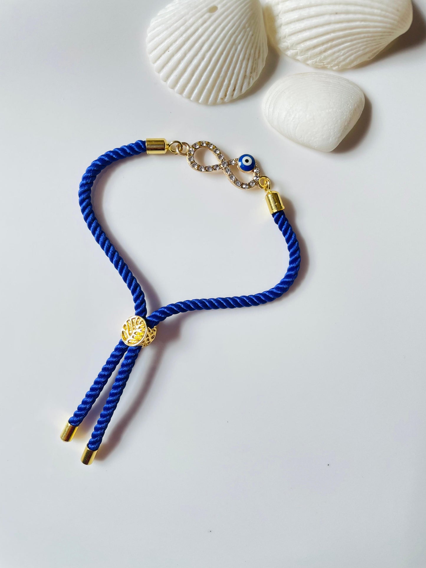 Infinity Evil-eye Unisex Adjustable Bracelet