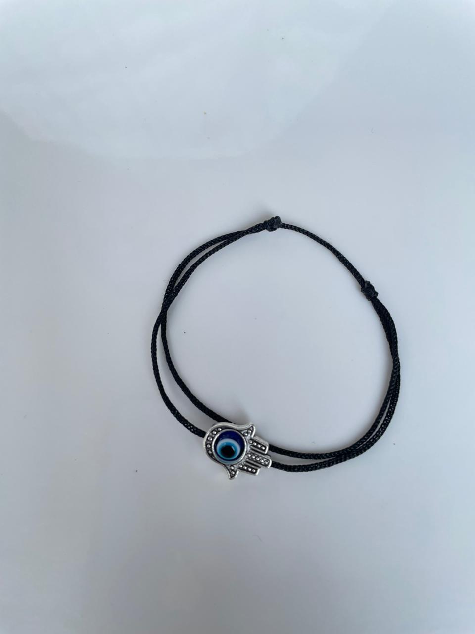 Hamsa Evileye Anklet