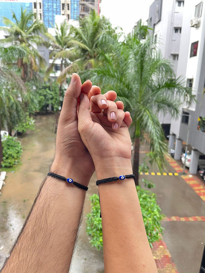 Evil eye Couple Bracelet Combo