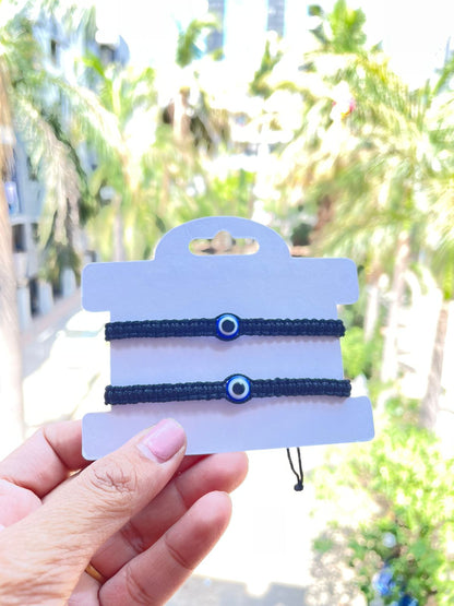 Evil eye Couple Bracelet Combo