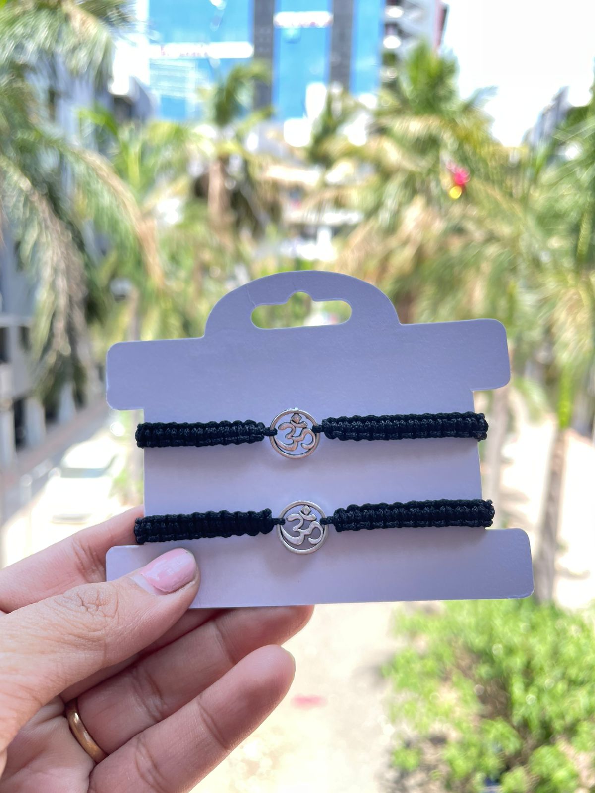 Om Couple Bracelet Combo