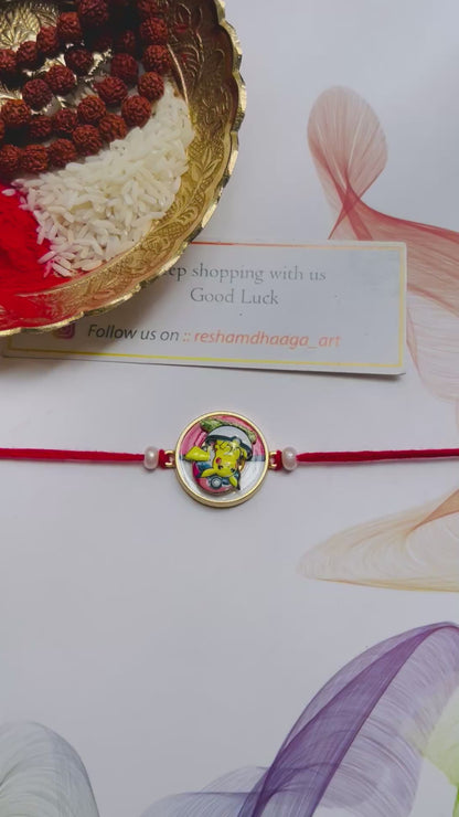 Pikachu Spinner Rakhi